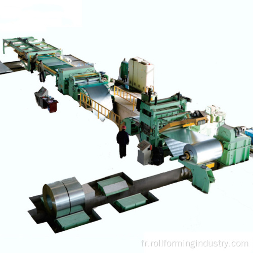 Ligne de production de bobines d&#39;acier coupées à longueur